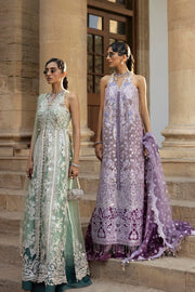 Ethereal Sage Green Pakistani Party Dress