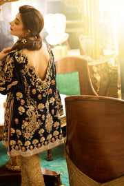 Tissue Velvet Churidar Kameez Pakistani Wedding Dress