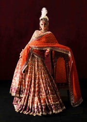 Traditional Bridal Lehenga Choli Dupatta Wedding Dress