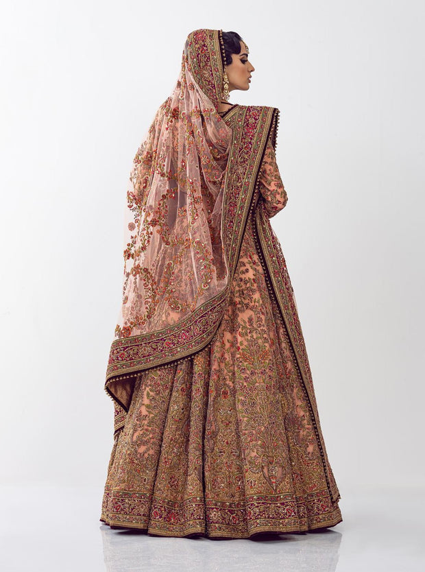 Traditional Bridal Lehenga Choli and Dupatta Dress Online