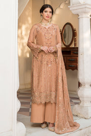 Traditional Gold Embroidered Pakistani Party Wear Salwar Kameez Dupatta