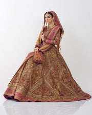 Traditional Pakistani Bridal Lehenga Choli Dress for Wedding