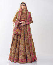Traditional Pakistani Bridal Lehenga Choli for Wedding Online