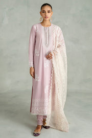 Traditional Pakistani Salwar Suit in Lilac Salwar Kameez and Dupatta