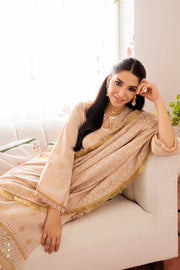 Traditional Pakistani Salwar Suit in Rose Jacquard Salwar Kameez 2023