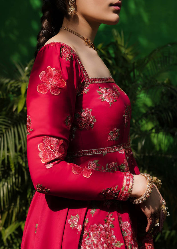 Traditional Pishwas Frock Pakistani Wedding Dress