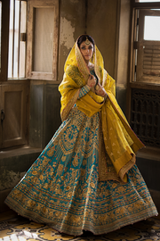 Traditional Pishwas and Dupatta Pakistani Bridal Dress Online