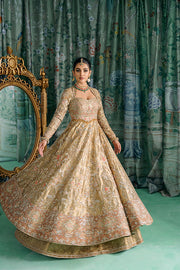 Traditional Pishwas and Lehenga Bridal Wedding Dress