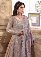Traditional Silver Lehenga Dupatta Dress