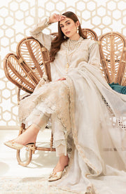 Try Cream Color  Pakistani Embroidered Salwar Kameez with Dupatta Dress