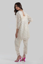 Try Elegant Woven Embroidered Jacquard Luxury Pret Pakistani Salwar Suit