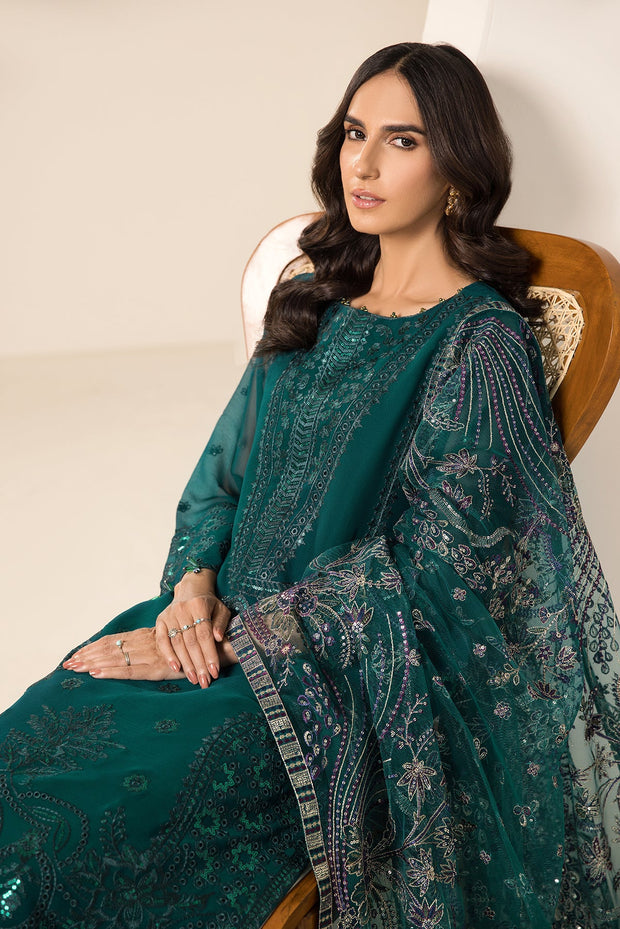 Try Sea Green Salwar Suit Embroidered Pakistani Salwar Kameez