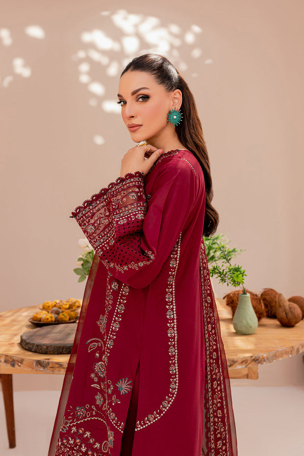 Try Traditional Maroon Embroidered Salwar Kameez Dupatta Salwar Suit