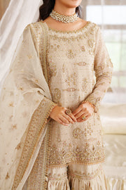 Elegant Beige Pakistani Bridal Dress for Festive Occasions