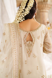 Elegant Beige Pakistani Bridal Dress for Festive Occasions