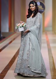 Elegant Pure Net Pakistani Bridal Dress for Your Special Day