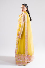 French Vanilla Tissue 3-Piece Pakistani Dress