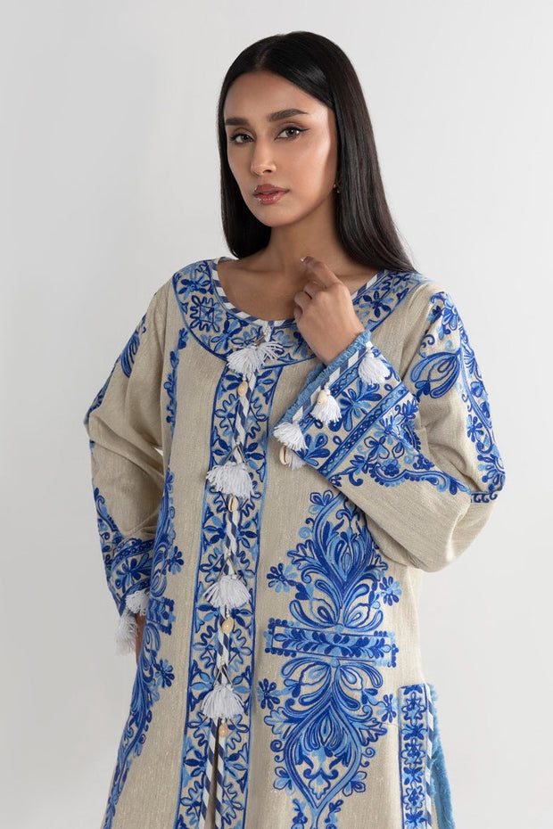 Sana Safinaz Pakistani Party Dress - Khaddar Print