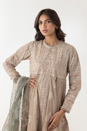 Sana Safinaz Stitched Embroidered Shirt + Culotte + Dupatta