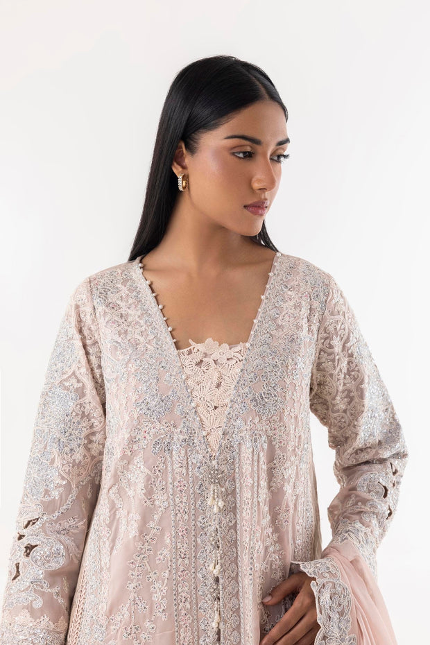 Sana Safinaz Elegant Pink Georgette Pakistani Dresses