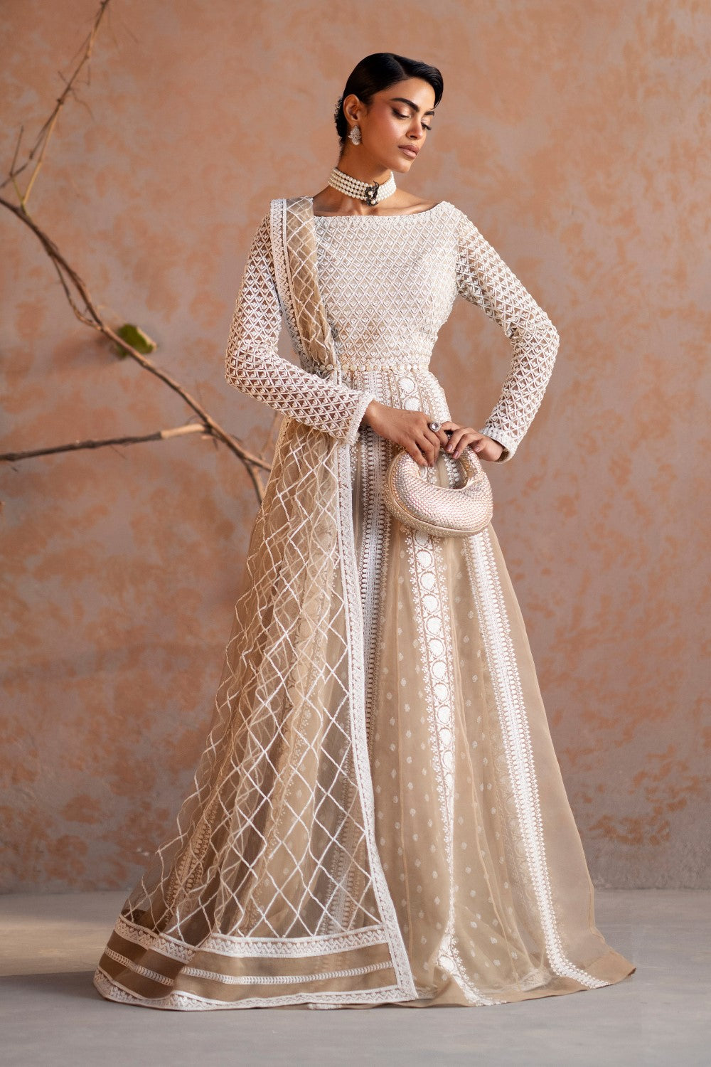 Elegant 3-Piece Pakistani Dress Set