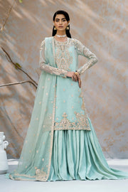 Green Luxury Organza Ensemble Pakistani Party Dress