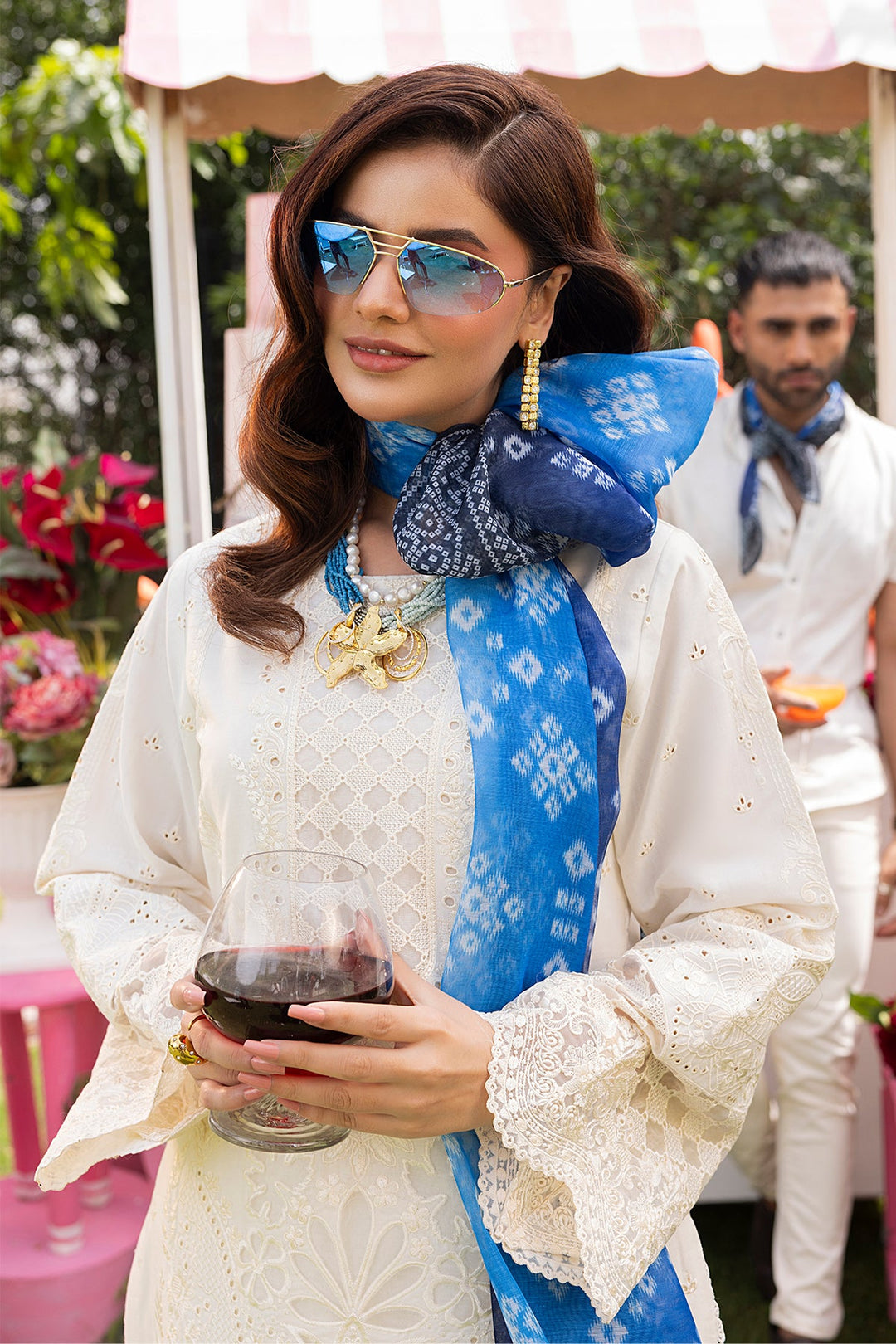 Imrozia Elegant Cotton Pakistani Dresses with Intricate
