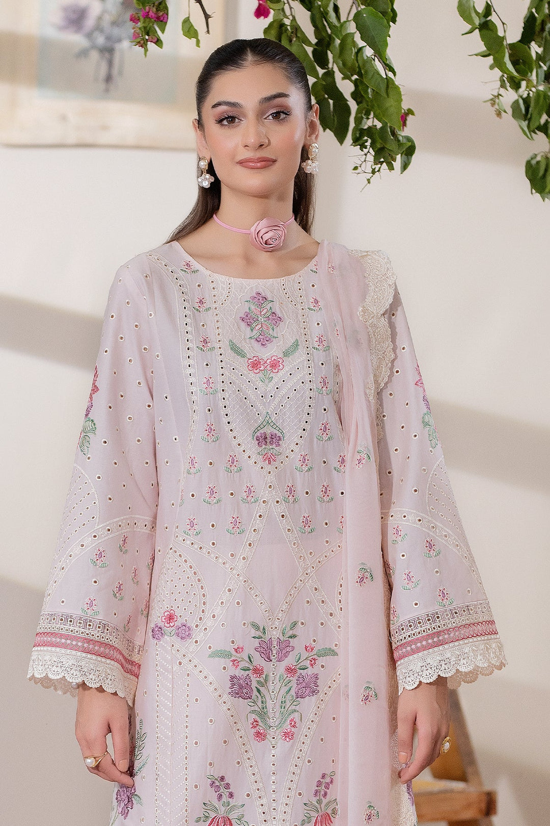 Embellished Net Ensemble