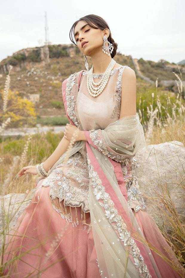 Exquisite Pakistani Bridal Dress with Embellished Details