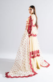 Dusty Pink Luxury Ensemble Pakistani Party Dress