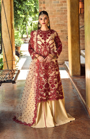 Dusty Pink Luxury Ensemble Pakistani Party Dress