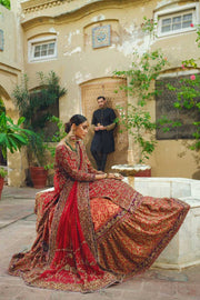 Timeless Black Sherwani with Gold Embellishments