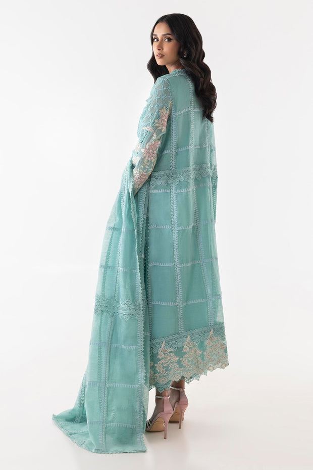 Sana Safinaz Elegant Sea Green Pakistani Dresses