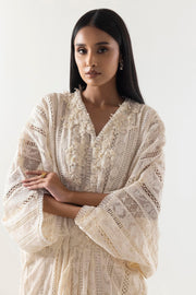 Sana Safinaz Elegant Beige Pakistani Dresses