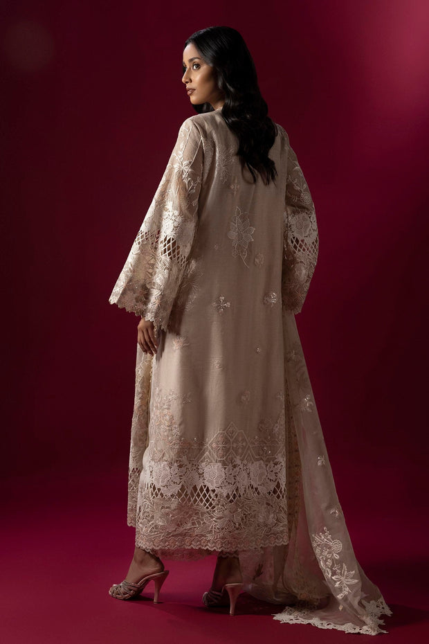 Sana Safinaz Stitched Embroidered Cotton Shirt + Bottom Sana