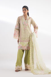 Sana Safinaz Elegant Green Organza Pakistani Dresses