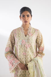 Sana Safinaz Elegant Green Organza Pakistani Dresses