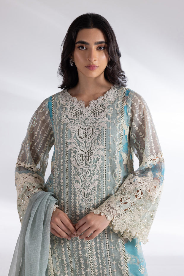 Sana Safinaz Elegant Khaddi Net Pakistani Dresses