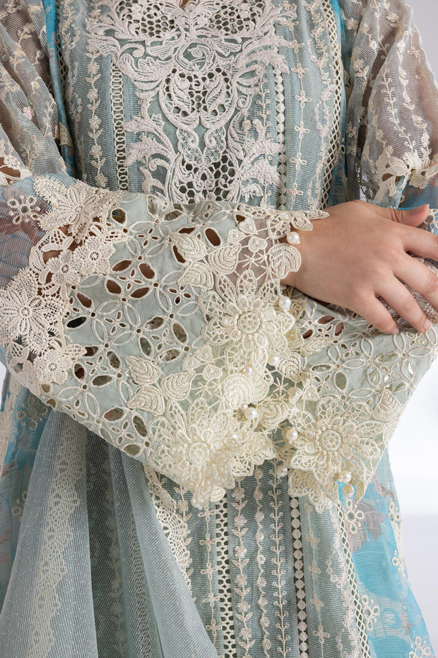 Sana Safinaz Elegant Khaddi Net Pakistani Dresses