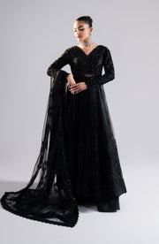 Black Luxury Ensemble Pakistani Dress
