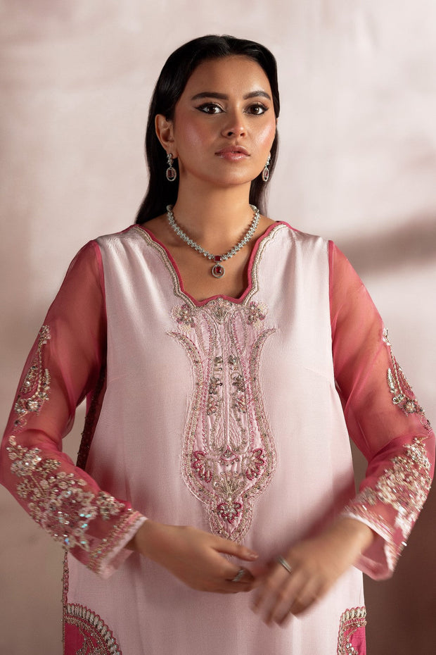 Cream Luxury Ensemble Pakistani Designer Dress