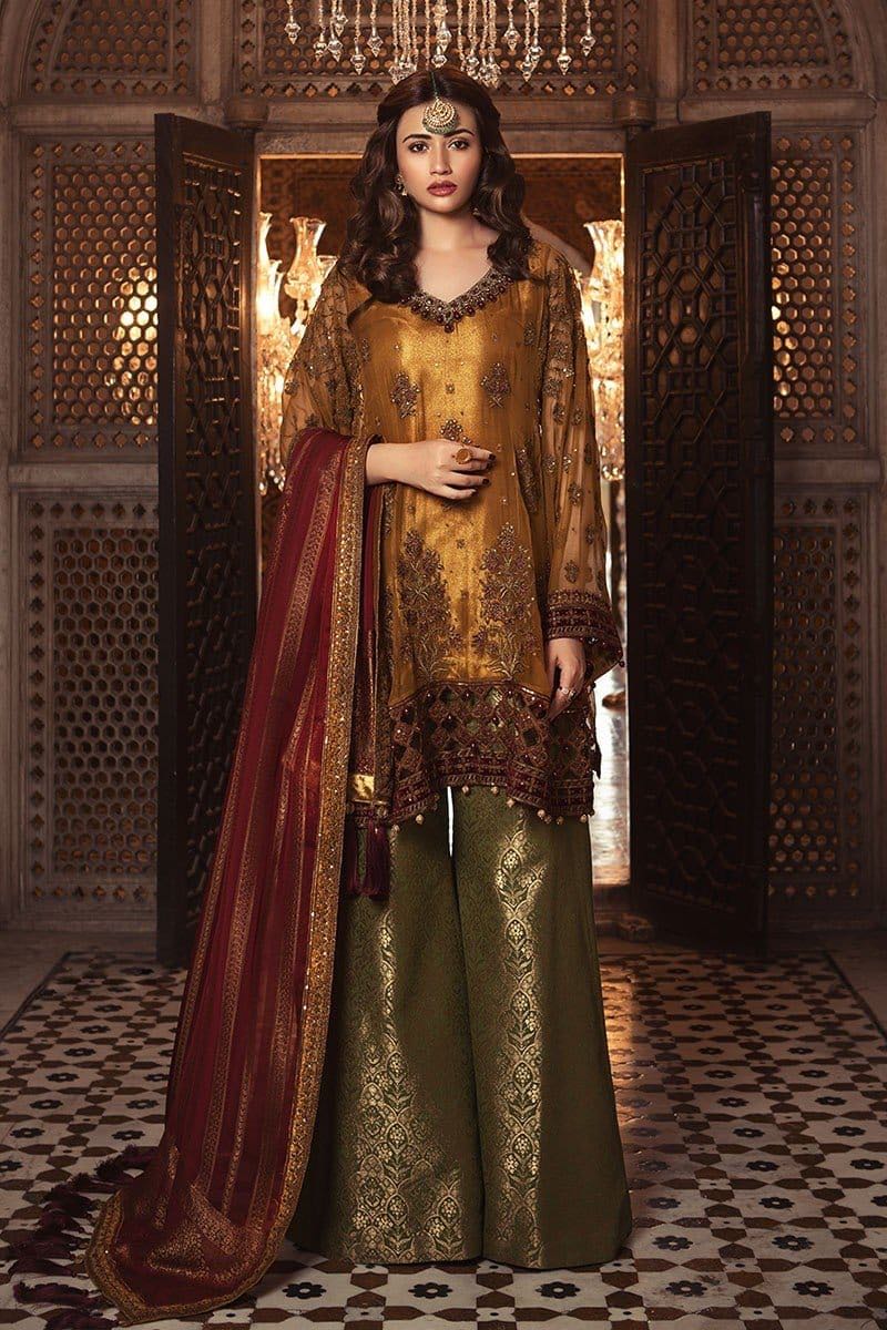 Kurta With Sharara by Maria B Model# C 1613