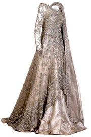 Pakistani Wedding Dress In Kundan Net 2