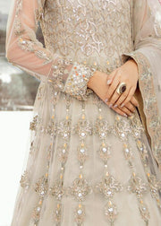 Latest Beautiful Beige Wedding Party Long Maxi  # CA127