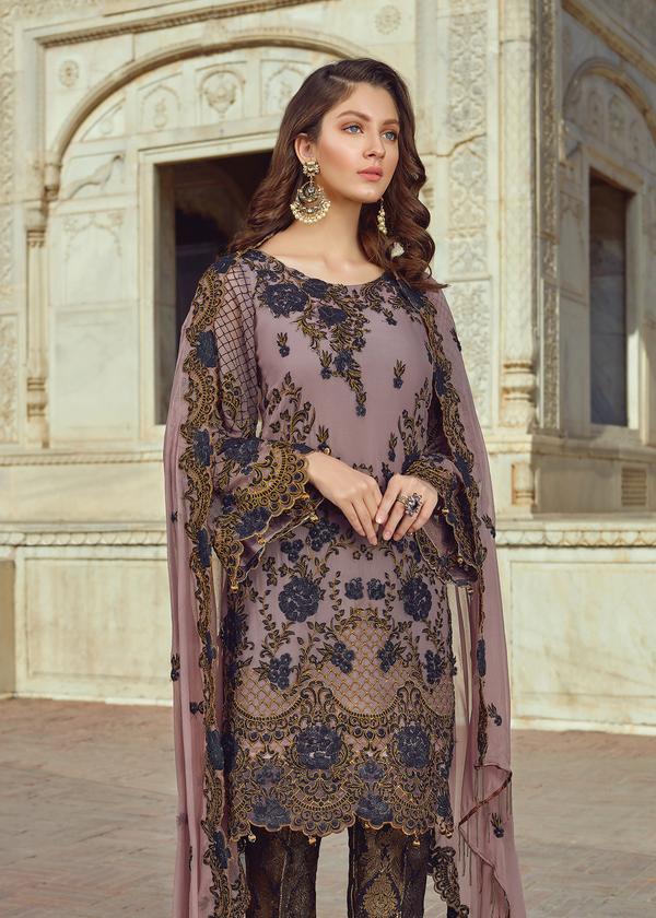 Buy Lavender Pakistani Dress From 2020 Latest Collection Large Buy Lavender Pakistani Dress From 2020 Latest Collection Large