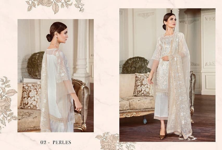 Stylish Designer Dress In Light Gray Color.Work Embellished With Tilla Embroidery,Sequance And Hand Work.