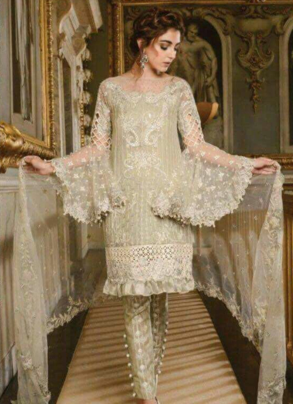 cut work dresses pakistani Code-2668 New Pakistani Cutwork Suit Drop! , Elegance meets tradition in every stitch perfect for festive & everyday looks , Sizes: L & XXL, Cash on Delivery Available, For price &
