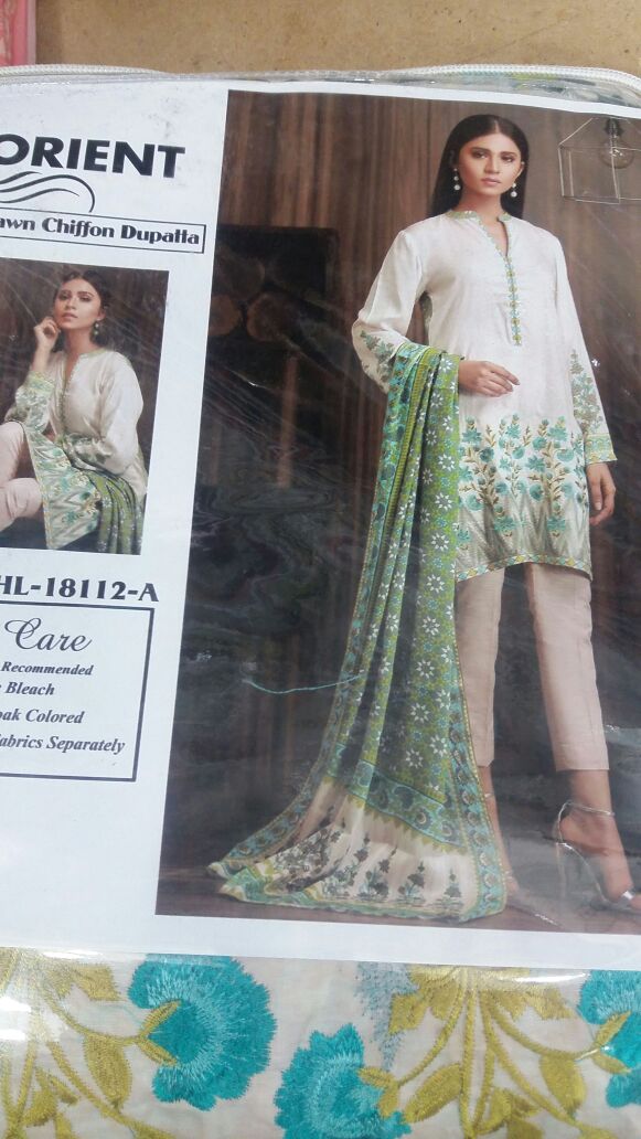 Lawn dress by orient Model # L 1160