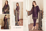 Kurta And Capri in Beutiful Dark Purple Color. Work Embellished With Dhaga Embroidery And Tilla Work Patches. 