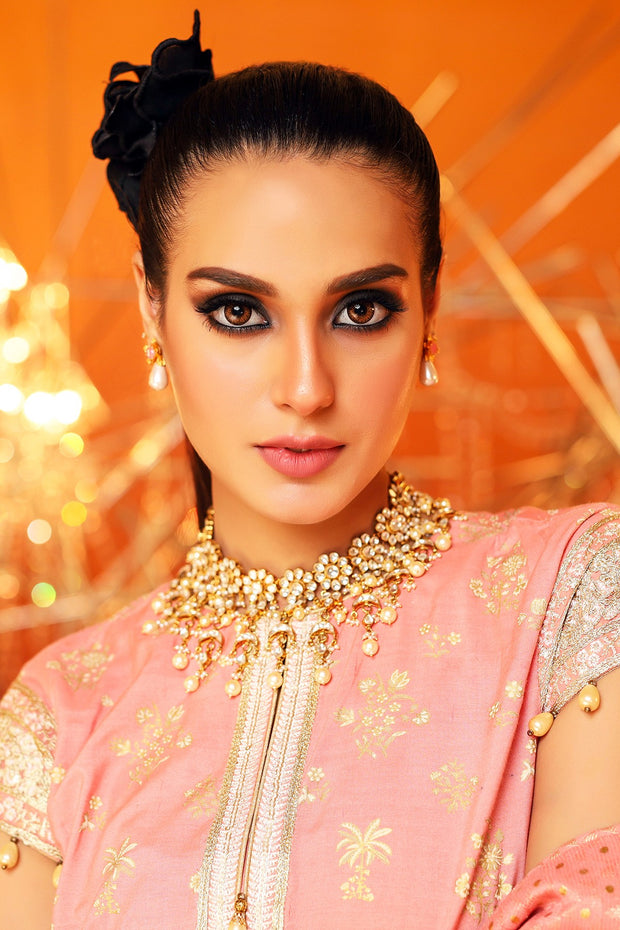 Buy Alkaram Eid Wear in Peach Color Online Medium Buy Alkaram Eid Wear in Peach Color Online Medium
